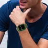 Case de protetor de tela para a s￩rie Apple Watch Series 7 6 5 4 SE ARMOR FULLATE Protect Cover Frame
