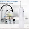Oloey Oral Irrigator Portable Tooth Cleaner Telescoping Water Floser USB RECHARGABLE Dental Jet 200 ML Proof 220811