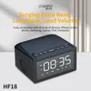 HF18 Hoparlörler Uzun Pil Göstergesi Hifi Ses Güçlü Bas Gürültü Azaltma Alanı Kablosuz Şarj Cihazı Hoparlör