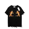 Herren T-Shirts Hochwertige Mode Tiger Blade Print für Männer Frauen Designer T-Shirts Hemd Herren Sommer Streetwear Kleidung Rundhals T-Shirt S-2XL