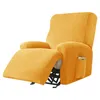 Chair Covers European Style Recliner Stretch Sofa Cover Charcoal Thickened Fleece Protection Pad Non-slip Furniture CoverChair