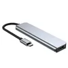 6 in 1 USB HUB C HUB USB C Type-c naar USB 3.0 HDMI-compatibel dock voor MacBook Pro voor Nintendo Switch USB-C Type C 3.0 splitter