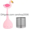 차 Infusers Infuser Ball Stragers Sile Handle 손잡이 304 스테인리스 스틸 스트레이너 스티 느슨한 가파른 찻 주전자 디퓨저 AMPTT를위한 미세 메쉬 필터