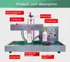 Beijamei Automatische continue sealer Elektromagnetische afdichtmachine Commerci￫le inductie Aluminium Folie Verpakking Flessenkappakketmachine