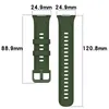 Banda de silicone para huawei watch fit 2 fit2 stap smartwatch acess￳rios de substitui￧￣o pulseira correia correia esporte