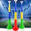 Andere feestelijke feestbenodigdheden Muziekinstrumenten Verwijderbaar voetbalstadion Cheer Hoorns European Cup Vuvuzela Cheerleading Horn Kid Trumpet speelgoed Random kleur