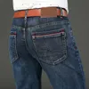 Autunno Uomo 5 stili Jeans classici Elastico Uomo Stretchfit Jeans sottili Business Casual Stile classico 220811