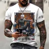 Erkekler T-Shirts T-Shirt Mançes Mahkemeleri Col Rond Lettres D'AmoUeux Du Coton Slim Fit Classique Polyivalent 7rr8men's