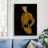 Classical Famous Art Poster Amedeo Modigliani Canvas Painting Vintage Woman Wall Art Picture for Living Room Cuadros Decoration