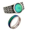 2 PCS Interested Kids Adults Color Change Mood Rings China Retail Ring Jewelry RS007-RSA 2PCS Set271S