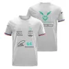 T-shirt F1 Racing Suit Drużyna wyścigowa swobodnie szybki oddychający, krótka koszulka plus rozmiar można dostosować