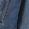 Mężczyzn Kobiet Projektantki Kurtki Jean płaszcz mężczyźni Women Letter Lett Rleeve Dżinsowe z kapturem z kapturem streetwearu moda swetershirt polarowa odzież wierzchnia