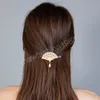 Luksusowy chiński fan fanów moda moda urocze klipy do włosów Kobiety eleganckie akcesoria do włosów frędzlami