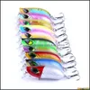 Baits Lures Fishing Sports Outdoors New Rattlin Atificial Plastic Crank Bait 5.5Cm 8G Big 3D Eyes Alice Mouth Striped Bass Lure Dr Dhofn