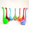 Nouveaux tuyaux spéciaux de brûleur à mazout en silicone avec style monstre Petit 93g Cuillère Pipes à main Verre Bongs Outils Accessoires pour fumer DHL gratuit