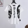 PP Mode Hommes Designer Slim Fit Casual Strass À Manches Courtes Col Rond Chemise T-shirt Crânes Imprimer Tops Streetwear Col Polos M-xxxL P752