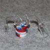 Fumer pur Quartz Banger ongles 4mm d'épaisseur 90 degrés sans dôme bangers Dab Rigs Cap quartz clou 10/14/18mm femelle/mâle Joint