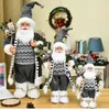 Juldekorationer År Big Santa Claus Doll Children Xmas Gift Tree For Home Wedding Party Supplies 30/45/60cm 1PCSCHRISTMAS