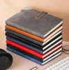 Journal Notebook A5 B5 PU Leather Cover Notepads met Magnetic Closure College regeerde notebooks voor school