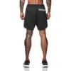 Retro Turining Camo Shorts Shorts Męskie Szorty Kompresyjne z podwójną suchą suchą siłownią trening jogging