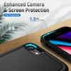 Cauvrettes hybrides Protecter Defender Tocoproofing Dual Cose Couverture dure pour iPhone SE2 SE3 iPhone 6/7/8 Plus XS XR 11 Pro Max