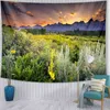 Decoração de casa Cama Felas de pano de parede Árvore da floresta de praia Tapete de piquenique Tapete de piquenique Tent de dormir J220804