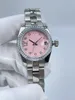 Högkvalitativa kvinnors automatiska armbandsur Diamant Iced ut rostfritt stål Mekanisk kvinna Titta på 26mm Datejust Wristwatch Lady Ladies Wristwatches