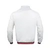 Wiona Jesie Mska Kurtka Moda Hazzys Kurtka Stojak Konierz Dorywczo Poliester Cienka Wiatrwka Sport Zip Top Rozmiar S-3XL