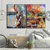 Nordic Canvas Painting Home Decor Modern Sex Lady Picture Wall Art Poster Girl Bedroom Abstract Minimalist Art Oil Painting