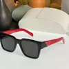 Sonnenbrille Große übergroße Sonnenbrille Sonderangebot PR08 UV400 Shades Custom Männer und Frauen halbkreisförmige Quadratrahmen Gläser Adumbral Dreiecksdesigner Signat