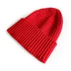 M452 Autumn Winter Hat for Kids Knited Twist Kolor Czapki Czaszki Dzieci ciepłe czapki chłopcy dziewczęta swobodne czapki