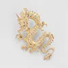 Vintage Charm Earring Chinese Style Dragon Stud Earrings for Female Trendy Punk Personality Animal Totem Earrings Statement Jewelry GC1506