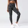 Luluwomen avec logo Yoga aligner pantalon femmes taille haute serré hanche soulevant neuvième pantalon sport course Fitness Leggings