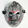 Maskeradmasker Jason Voorhees mask fredag ​​den 13: e skräckfilm Hockey Mask Scary Halloween Costume Cosplay Plastic Party Masks FY2931