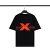 Designer Mens Black White Tee High Fashion Womens Short Sleeve T Shirts Couples Simple Print Tops Asian Size M-2XL