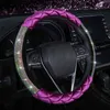 Coprivolante per auto con diamanti carini per ragazza donna per 3738 cm 145 "15" taglia M braining sul volante decorazione auto J220808