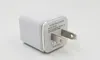 2.1A AC 2 plastic USB power adapter dual USB wall charger for Samsung/iPhone/HTC/Android Phones