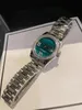 Orologio da donna Emerald Diamond 26mm Movimento al quarzo importato Oro Orologio con zaffiro in acciaio inossidabile di alta qualità Regalo