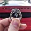 Men's Ring Norwegian Mythology Fashion Dragon Shape Punk Ethnic Gift Ring Luxury Jewelry for Men Wholesale Trend GC1507