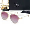 Designer Sonnenbrillenzyklus Luxuriöses Freizeitmodische Frau Männer Herren Neue C -Familie runden Slim Trend Personalisierte Reise Vintage Baseball Sport Sonnenbrille2592075