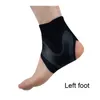 Vänster/höger fötter Hylsa ankelstödstrumpor Komprimering Anti Sprain Heel Protective Wrap ASD88