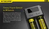 NITECORE NOVO I2 Intelli Charger Universal Battery Charger Fast para AA AAA Li-Ion 26650 18650 14500 baterias carregadas