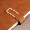 Pu Leather Journal Notebook Vintage Notepad كتابة يوميات كلاسيكية مع ورق مبطنة لمخطط السفر اليومي