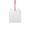 DIY Kerstdecoratie dubbelzijdige warmteoverdracht houten hanger sublimatie blanco kerstcadeau ornament