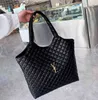 Moda Trendi Kadın Çanta Kadın Tasarımcı Alışveriş Çantası Siyah Deri Seyahat Omuz Plaj Çantaları Çanta Bez Çantalar G220810