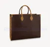 sac à provisions de luxe de haute qualité fourre-tout en cuir véritable Gradient épaule M59856 sac femmes hommes mode embrayage grand sac à main célèbre week-end sacs à bandoulière