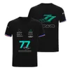 F1 racing suit T-shirt team racing suit casual quick-drying breathable short T-shirt plus size can be customized