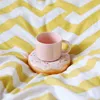 Donut Cup Set Creative Home Coffee Cup Saucer Water Mug med dessertplatta Keramiska bordsartikel Kaffemuggar Taza T220810