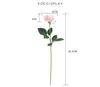 Dekor Rose Artificial Flowers Silk Flowers Floral Latex Real Touch Roses For Wedding Bouquet Valentine's Day Home Party Design FY4644