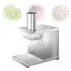 6mm 8mm 10mm Vegetable Cube Cutting Machine Kitchen Carrot Radish Potato Cube Dicing Cutter Electric Cucumber Tabletop Dicer